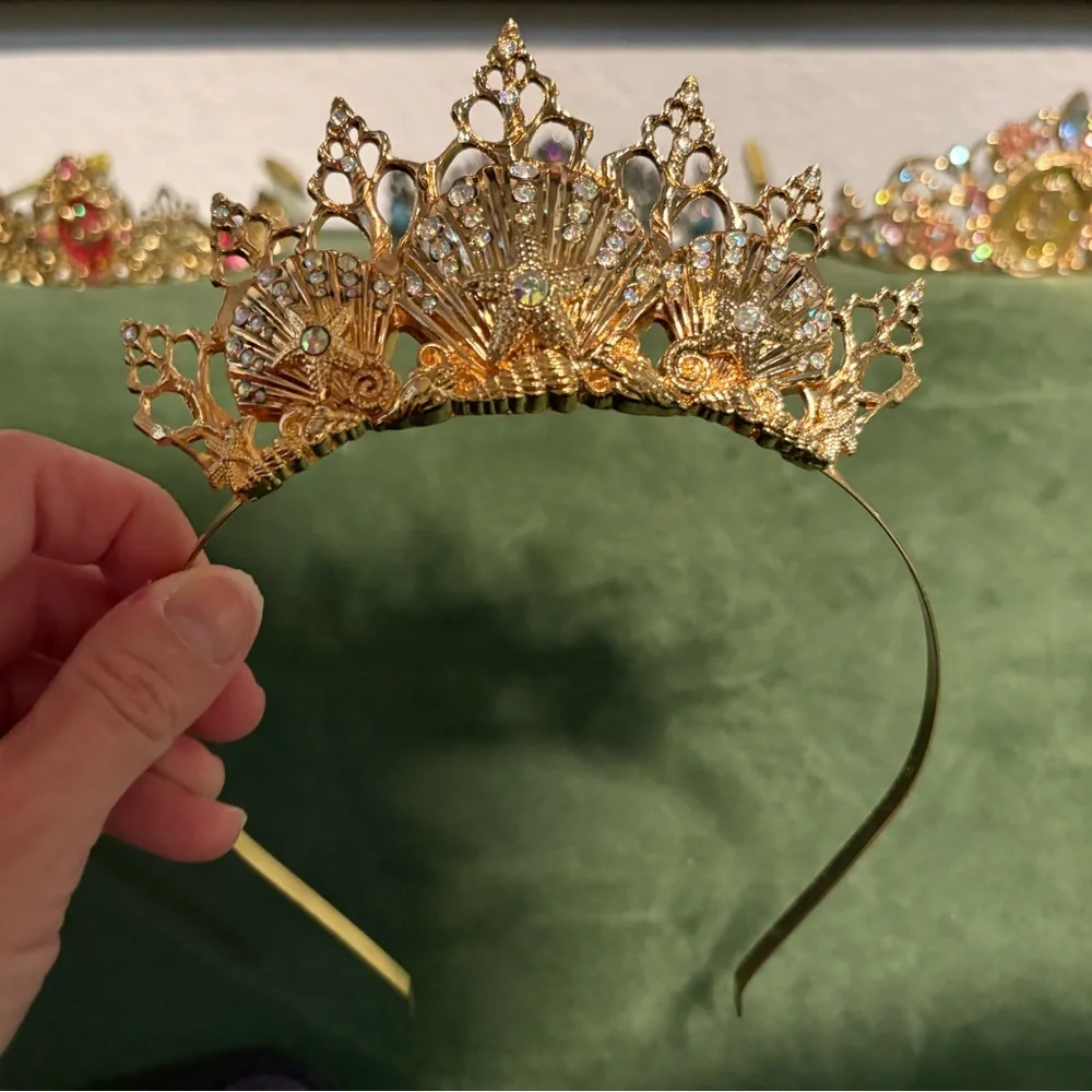 Assorted Disney Store Princess Tiaras